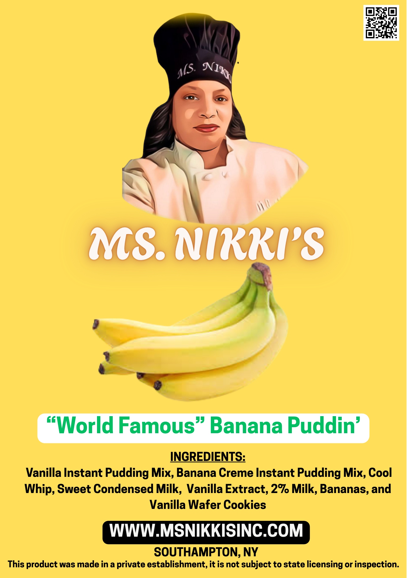 "World Famous" Banana Puddin