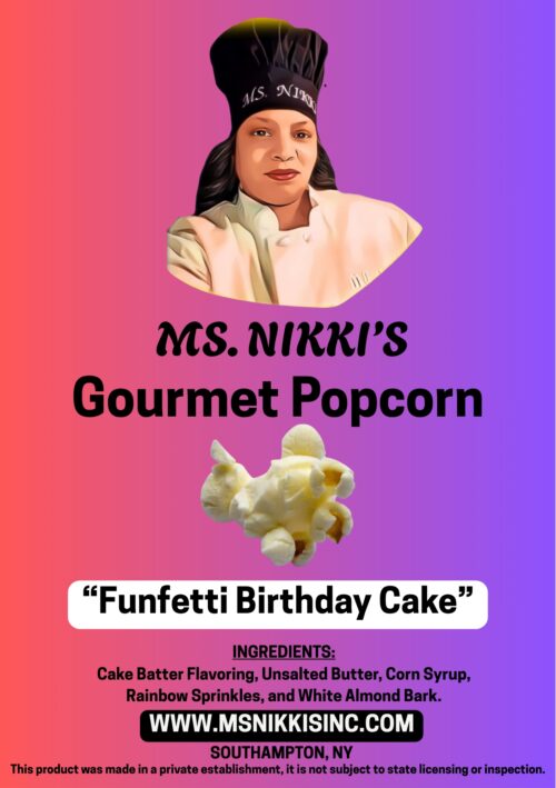 Gourmet Popcorn – "Funfetti Birthday Cake"