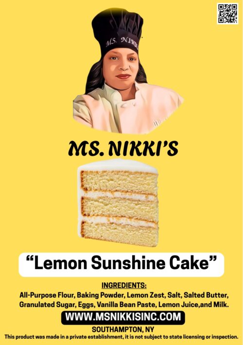 Lemon Sunshine Cake