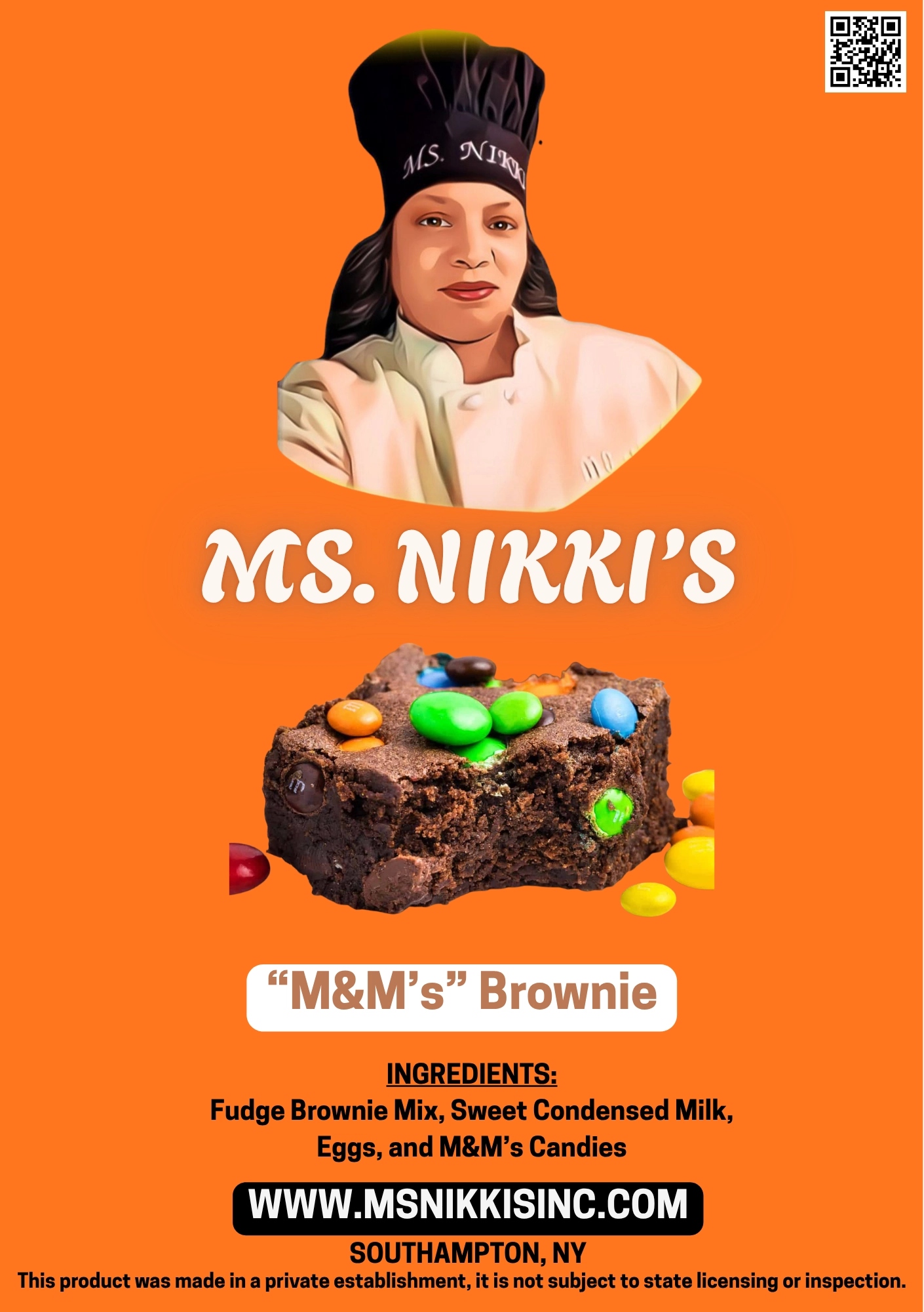 "M&M's" Brownie