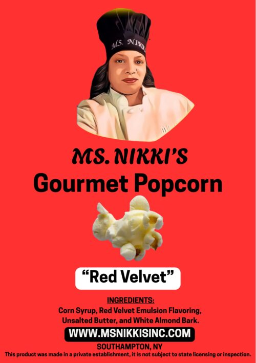 Gourmet Popcorn – "Red Velvet"